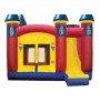 Inflatable Bouncy Castle With Slider