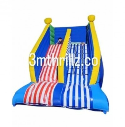 2 lane water bouncy for Inflatable pool