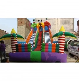 Jumping Balloon Bounce Slide